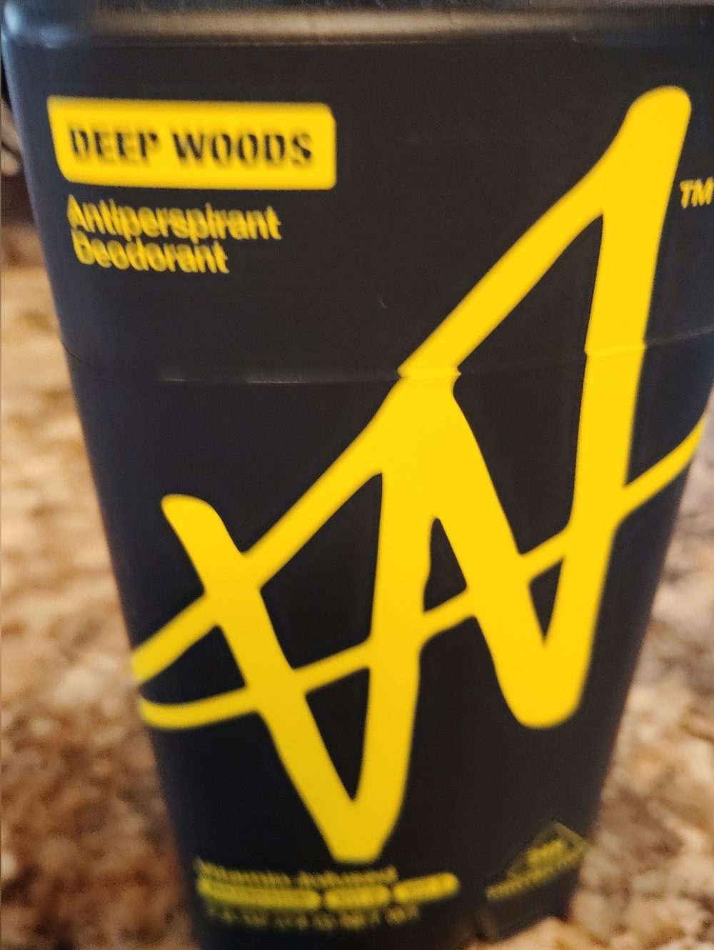 Deep Woods Antiperspirant Deodorant - Black & Yellow Stick Jake Paul Men's